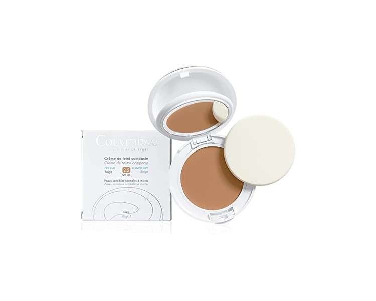 Avène Couvrance Compact Foundation Cream For Normal to Combination Sensitive Skin