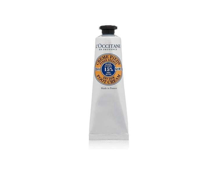 LOccitane Unisex Shea Butter Cream 30ml Foot Cream