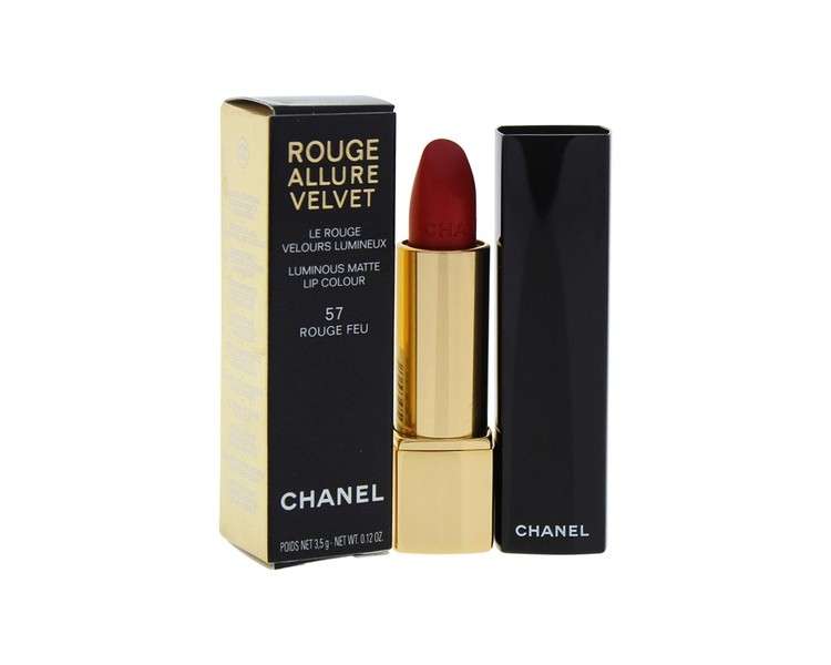 Chanel Rouge Allure Velvet Nr.57 Rouge Feu 3.5g