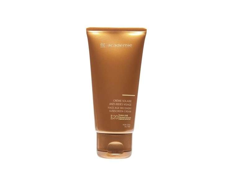 Academie Bronzecran SPF 20 Face Age Recovery Sunscreen Cream 50ml
