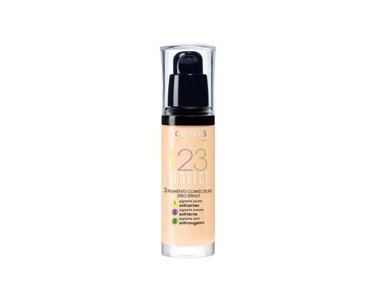 Bourjois 123 Perfect Foundation 16H Light Vanilla 51 30ml