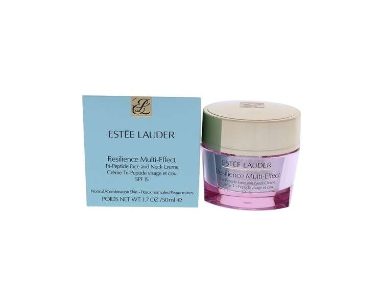 Estee Lauder Resilient Multi-Effect Face Neck Cream SPF15 50ml for Normal/Combination Skin