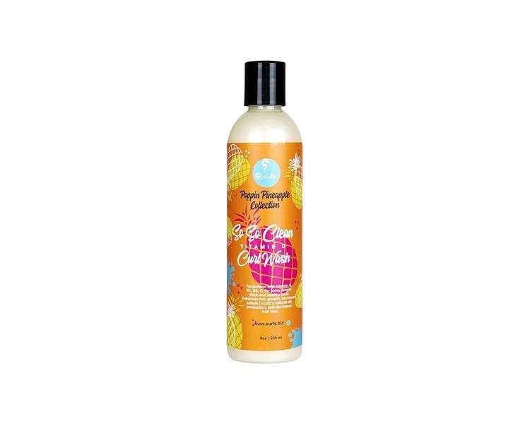 Curls Poppin Pineapple Collection So So Clean Vitamin C Curl Wash 236ml
