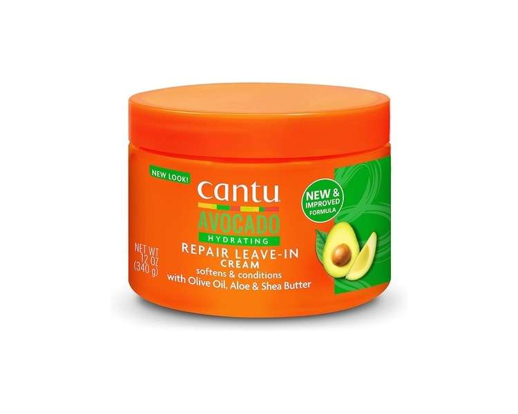 Cantu Avocado Leave-In Conditioning Repair Cream 340g