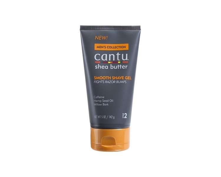 Cantu Men's Smooth Shaving Gel 5 Ounce (147ml)