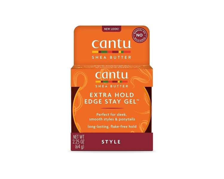 Cantu Extra Hold Edge Stay Gel Moroccan Scent 64g