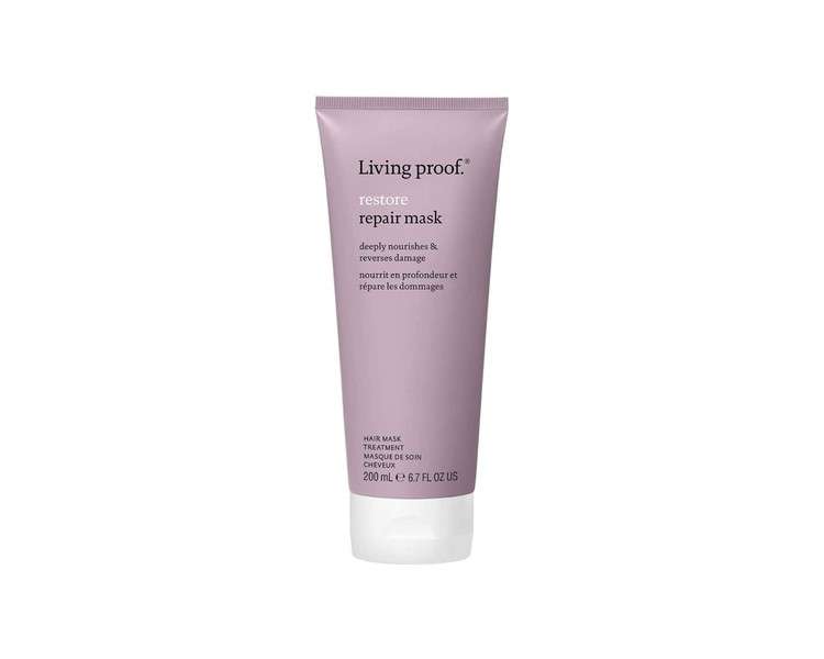 Living Proof Hair Mask Treatment Reduces Breakage Deeply Nourishes for Healthier Hair Adds Smoothness Shine Paraben Free Sulphate Free Silicone Free Vegan Restore