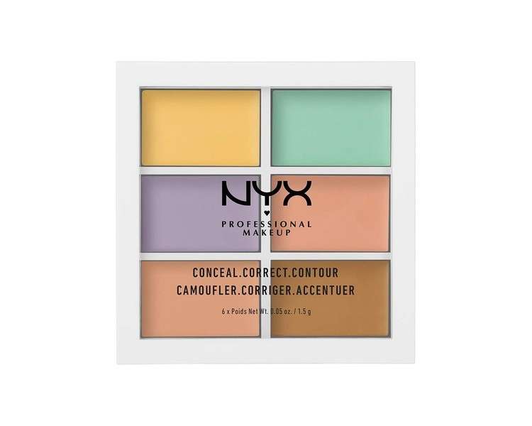 NYX Professional Makeup Colour Correcting Palette 6 Creamy Blendable Shades