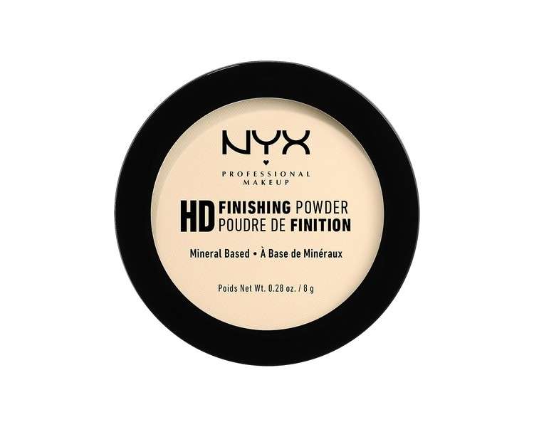 NYX Professional Makeup High Definition Finishing  Pressed Powder  Banana 02 8g