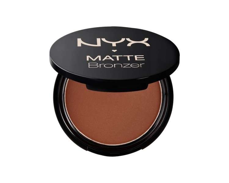 NYX Professional Makeup Matte Body Bronzer Pressed Powder Vegan Formula Dark Tan 04