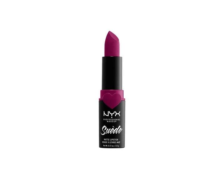 NYX Professional Makeup Suede Matte Lipstick Sweet Tooth Fuchsia