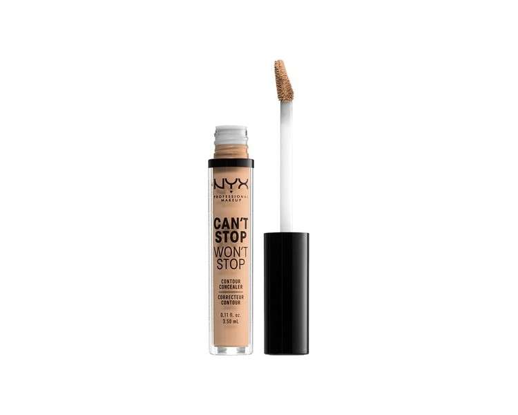 NYX Professional Makeup Can't Stop Won't Stop Contour Waterproof Concealer 3.5ml Natural 07