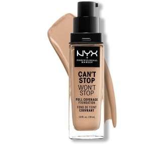 Nyx Can´t Stop Won´t Stop Full Coverage Foundation Medium Olive 30ml
