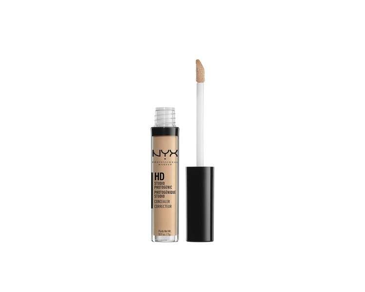 NYX PROFESSIONAL MAKEUP HD Photogenic Concealer Wand for All Skin Types Medium Coverage Medium 3g