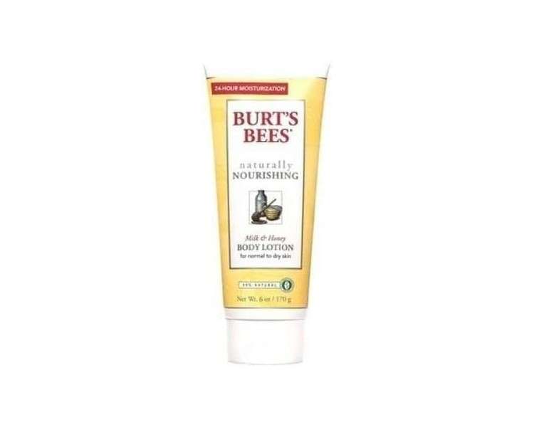 Burt's Bees Naturally Nourishing Body Lotion with Milk and Honey 170g