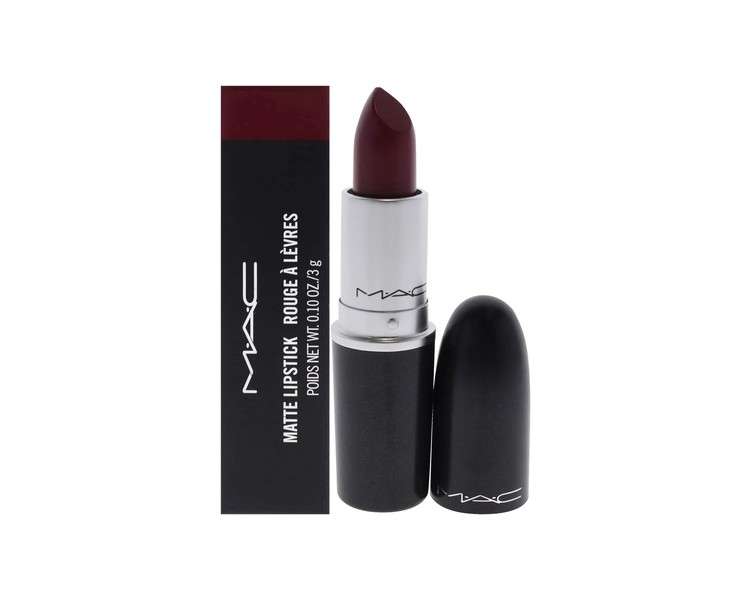 MAC Matte Finish D for Danger Lipstick 0.1g Maroon 3g