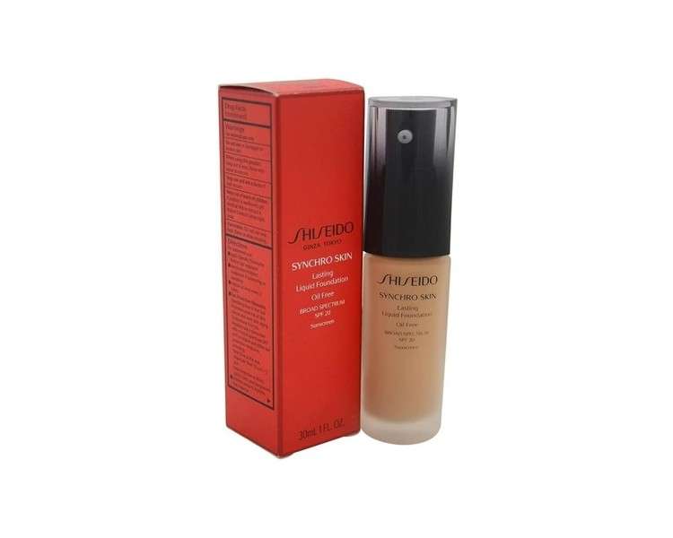 Shiseido Synchro Skin Glow Neutral 4 Fluid Foundation 30ml