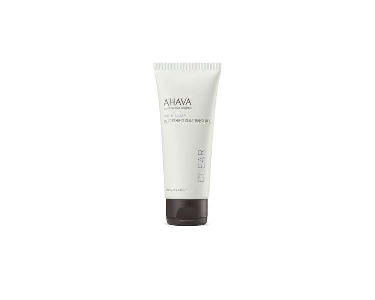 AHAVA Refreshing Cleansing Gel Soapless Skin Cleanser and Refresher 3.4 Fl.Oz