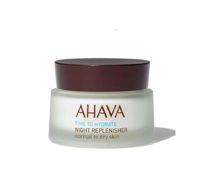 AHAVA Time to Hydrate Night Replenisher for Normal to Dry Skin 50ml