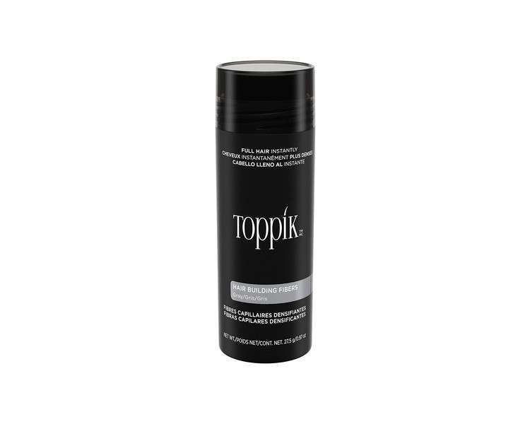 TOPPIK Hair Building Fibers Grey 27.5g