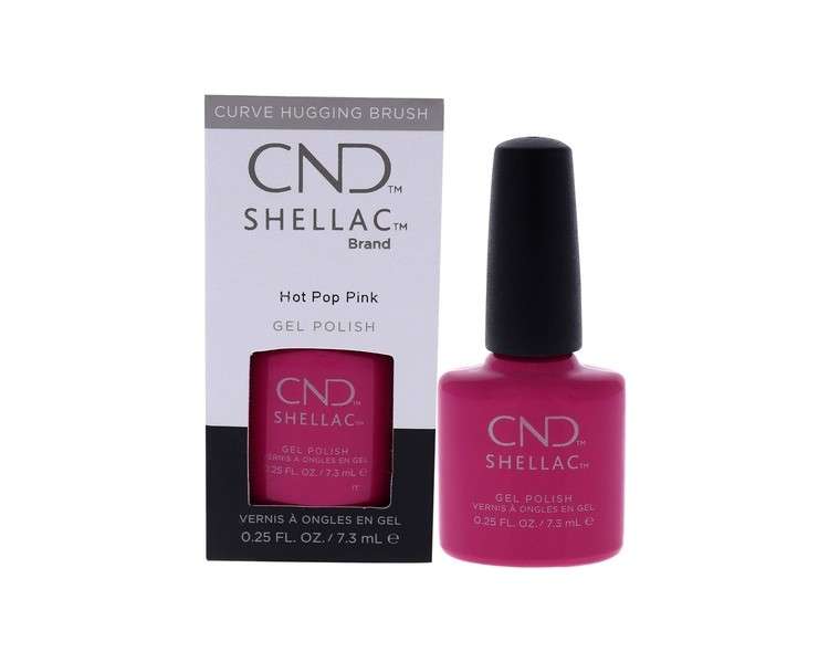 CND Shellac Hot Pop Pink 7.3ml