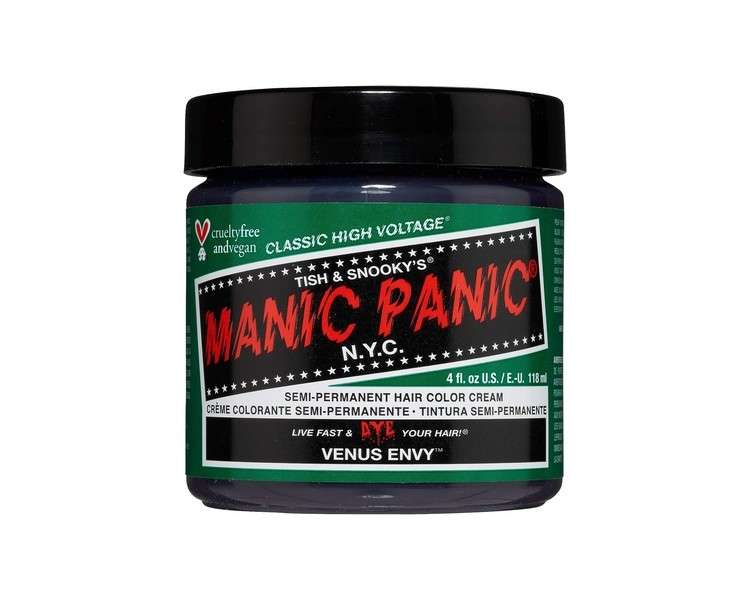 Manic Panic High Voltage Classic Cream Formula Venus Envy 118ml