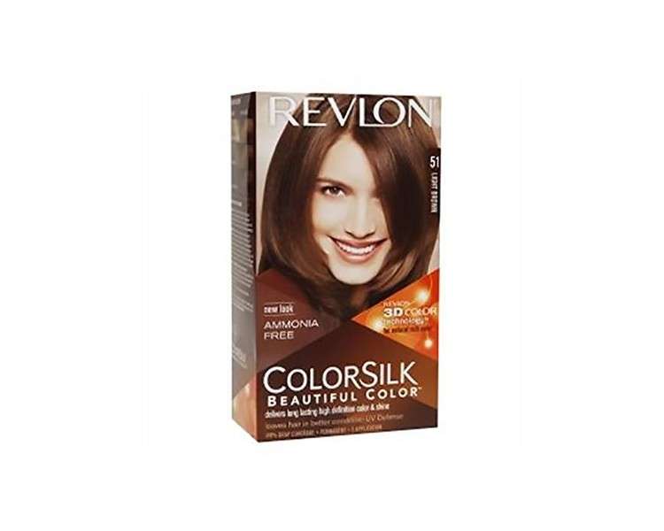 Colosilk Ammonia-Free Hair Dye 51 Light Brown