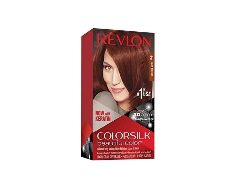 Revlon Colorsilk Haircolor Dark Auburn 31 1 Count