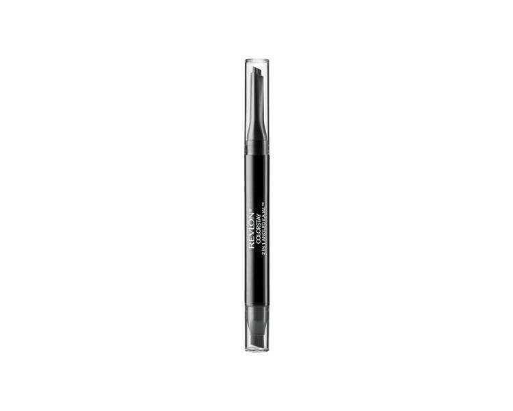 Revlon ColorStay 2-in-1 Angled Kajal Eyeliner Waterproof Eye Makeup with Smudge Brush Onyx 101