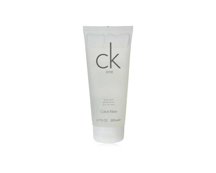 Calvin Klein ck one Hair and Body Wash 2in1 Shower Gel for Hair and Body 200ml