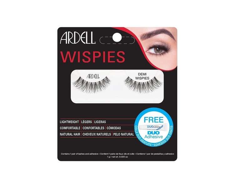 Ardell Invisibands Demi Wispies False Eyelashes Black