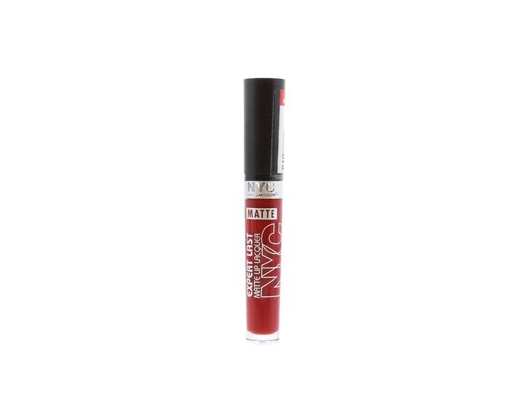 NYC Show Time Expert Last Matte Lip Lacquer 810 Riverdale Matte Red