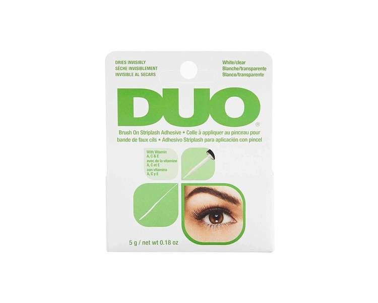 Duo Brush On Striplash Adhesive White 5g