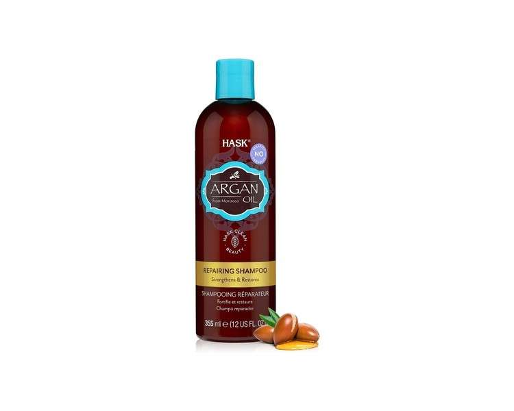 HASK Argan Oil Shampoo for All Hair Types 355ml