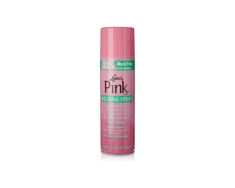 Luster's Pink Holding Spray 366ml 12.4 fl oz