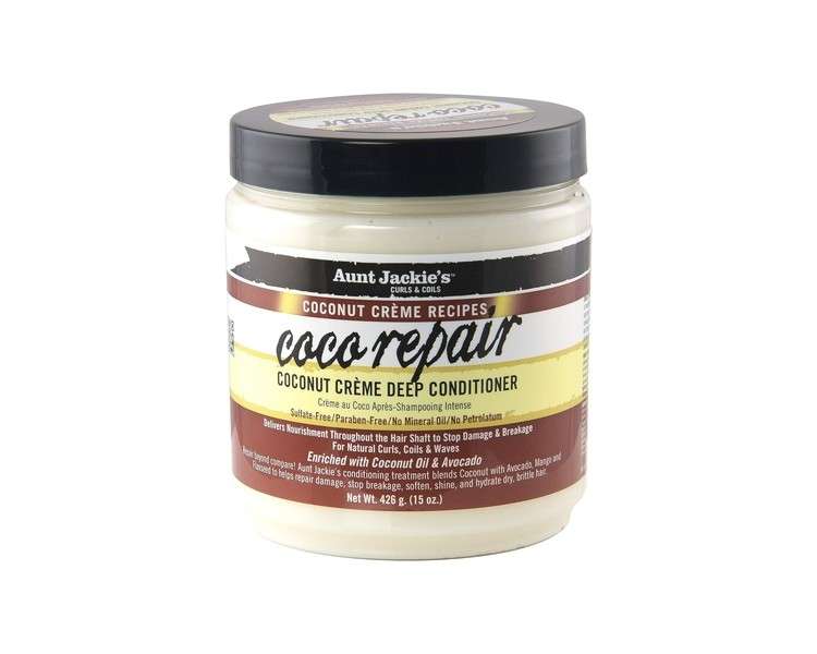 Aunt Jackie's Coconut Creme Coco Repair Mousse 436ml