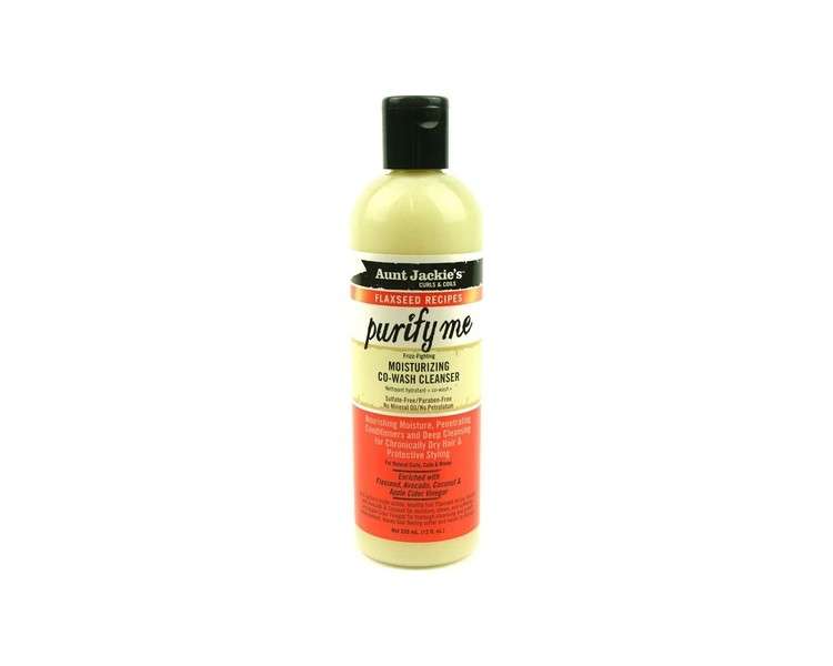 Aunt Jackie's Purify Me Moisturizing Co-Wash Cleanser 12oz