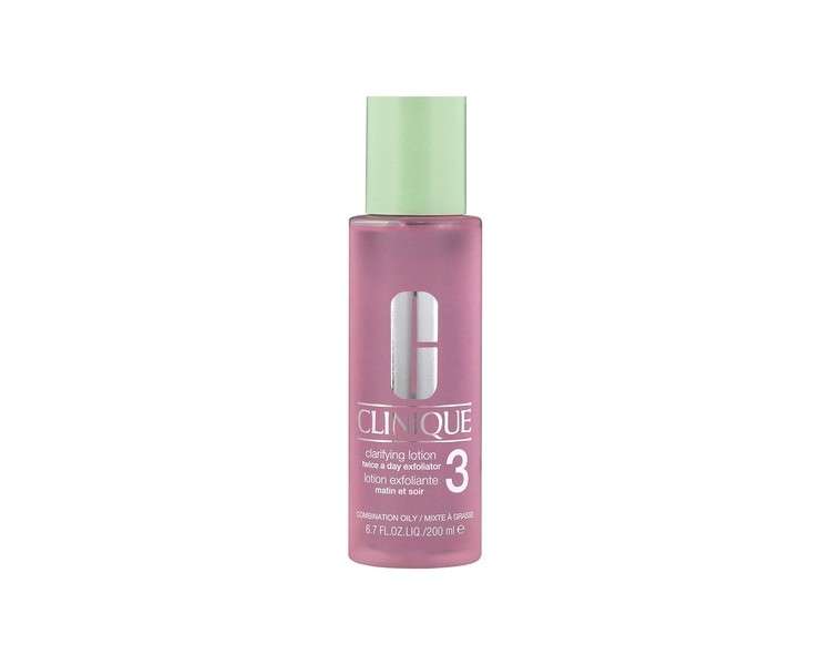 Clinique Clarifying Lotion 3 for Unisex 6.7 Ounce