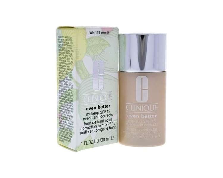 Clinique Even Better Liquid Foundation Makeup SPF15 Evens and Corrects 30ml