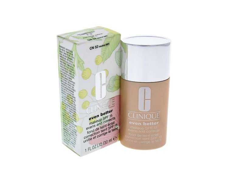 Clinique Even Better Makeup SPF15 Evens and Corrects 30ml Cn 52 Neutral