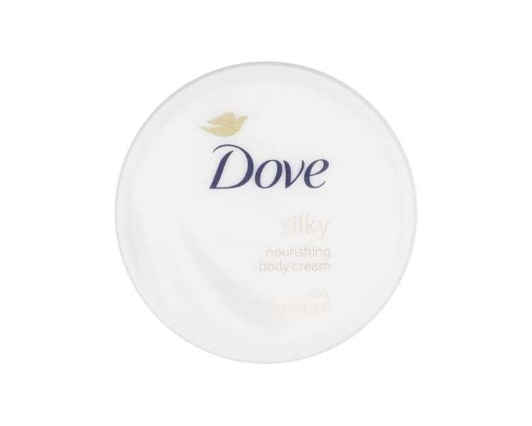 Dove Moisturizing Body Cream Silk 300ml Pot