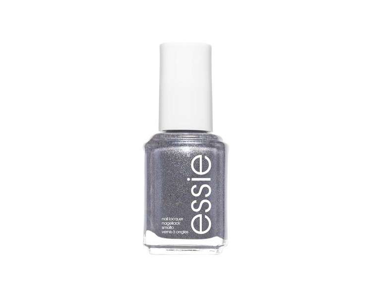 Essie Cosmetics Glitters 2018 Collection Stay Up Slate Dark Grey Glitter Nail Polish 13.5ml