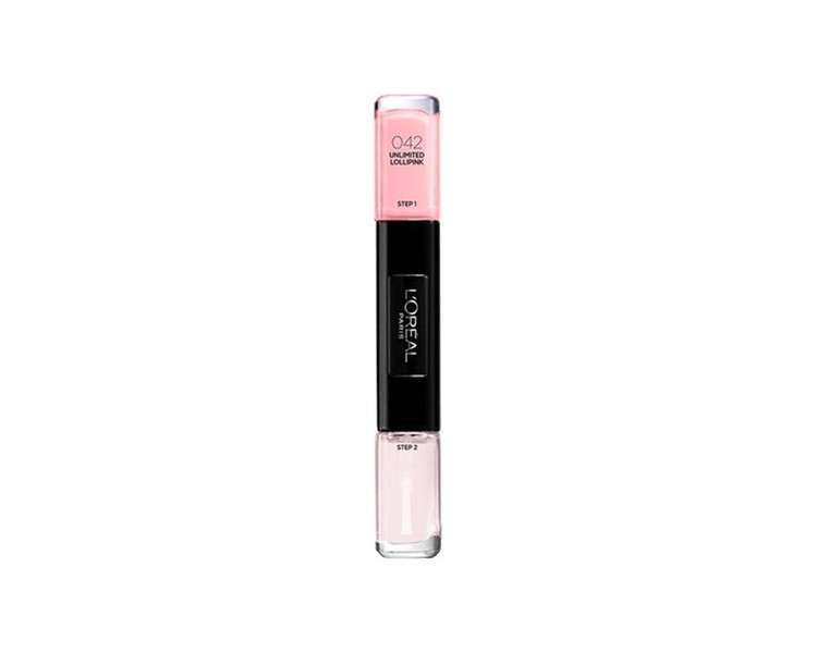 L'Oreal Paris Infallible Pastel Nail Polish 042 Pink Sugar 5ml