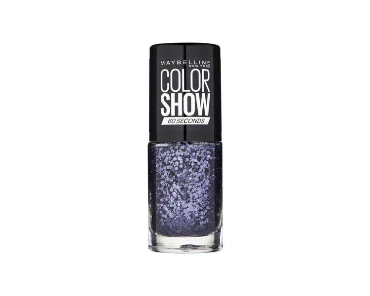 Maybelline Colour Show Nail Polish 7ml, 337 Black Magic