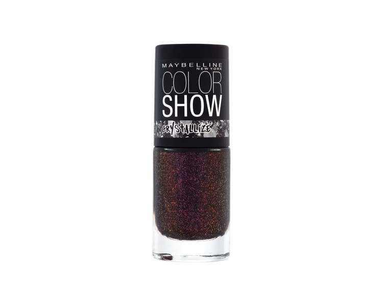 Maybelline Colour Show Crystallized Nail Polish 235 Red Excess
