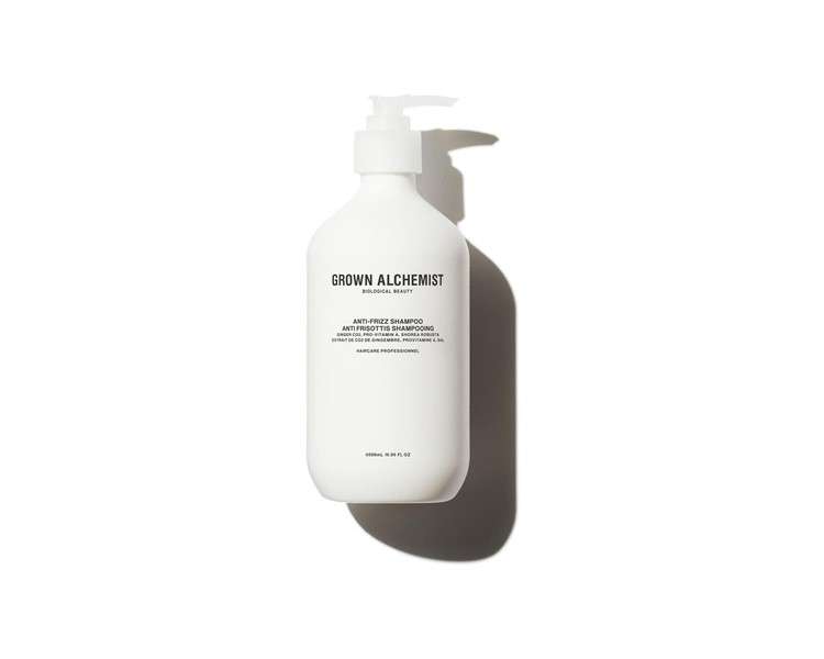 Anti-Frizz Shampoo Ginger CO2 Pro-Vitamin A Shorea Robusta 500mL