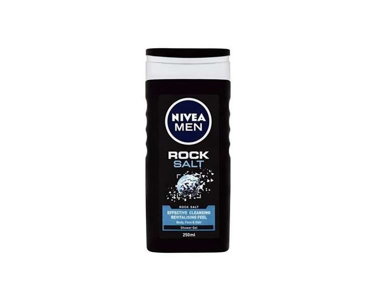 NIVEA Male Rock Salt Shower Gel 250ml