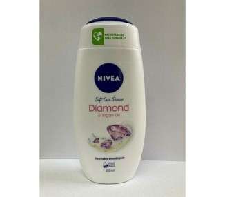 Nivea Soft Care Shower Diamond & Argan Oil Body Wash 250ml