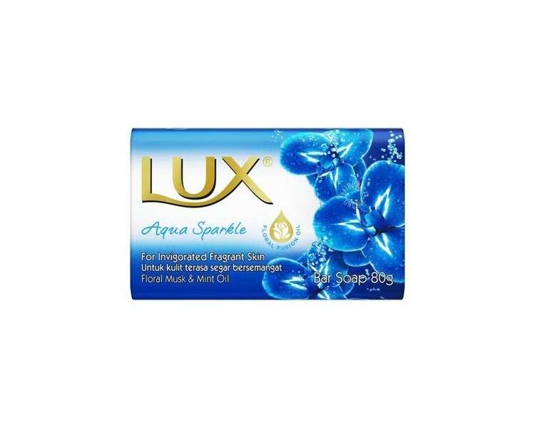 Lux Aqua Sparkle Soap Bar 80gm