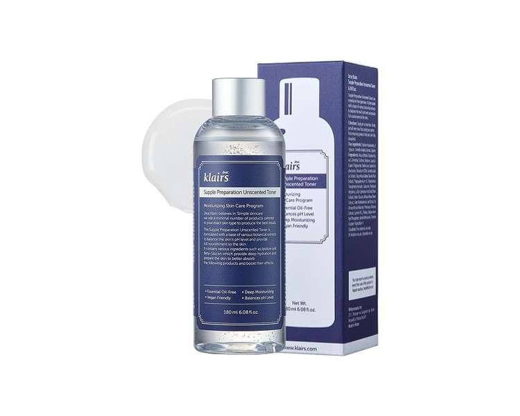 Dear Klairs Supple Preparation Unscented Toner